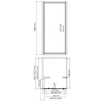 Душевой уголок WasserKraft Salm 27I29