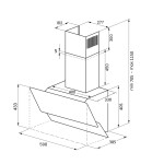 Каминная вытяжка Kuppersberg F 612 B