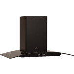 Каминная вытяжка Elikor Аметист 90П-650-К3Д черный/тонированный