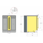 Винный шкаф Meyvel MV19-KWT1