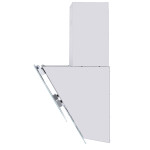 Каминная вытяжка Maunfeld Plym Touch 60 белое стекло