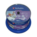 Диск DVD+R Verbatim 4.7GB 43512