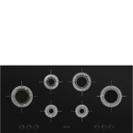 Встраиваемая газовая варочная панель Smeg PVL6106CN