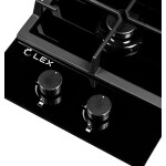 Встраиваемая газовая варочная панель Lex GVG 321 BL