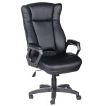 Компьютерное кресло Olss Адмирал Ультра черное экокожа