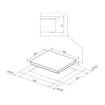 Встраиваемая электрическая варочная панель Graude EK 60.0 C
