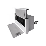 Встраиваемая вытяжка Exiteq EX-1076 white glass