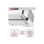 Встраиваемая вытяжка Exiteq EX-1146 white