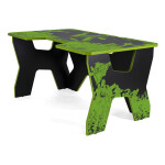 Компьютерный стол Generic Comfort Gamer2/VS/NE черный/зеленый