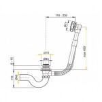 Слив-перелив Timo 800302