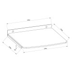 Полка для DVD Benatek DVD-22B