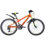 Велосипед Novatrack 24AHV.TORNADO.13RD20 красный