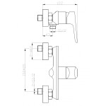 Смеситель для ванны WeltWasser WW MX Oder 404