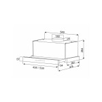 Встраиваемая вытяжка Exiteq EX-1146 black