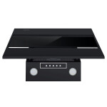 Каминная вытяжка Maunfeld Bridge 50 черный/черное стекло