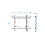 Кронштейн для телевизора Kromax Ideal-5 black