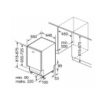 Встраиваемая посудомоечная машина Bosch SPV4EKX60E