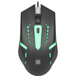 Мышь Defender Flash MB-600L черный (52600)