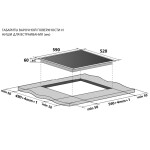 Встраиваемая электрическая варочная панель Kraft TCH-EHK6001