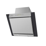 Каминная вытяжка Maunfeld Gloria 60 нержавеющая сталь/черное стекло