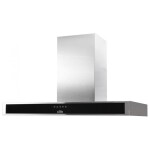 Каминная вытяжка Elikor Агат 90Н-1000-Е4Д нержавейка /черный