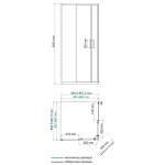 Душевой уголок WasserKraft Main 41S03