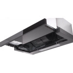 Встраиваемая вытяжка Exiteq EX-1076 black glass