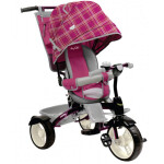 Велосипед Ника ВД5/1 вишневый в клетку