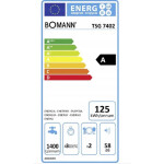 Посудомоечная машина Bomann TSG 5701 weiss