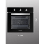 Встраиваемый электрический духовой шкаф Zigmund & Shtain E 147 B