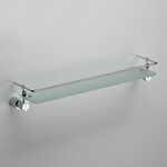 Полка с ограничителем Schein D059B (стекло)