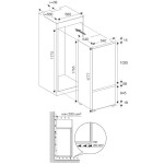 Встраиваемый холодильник Graude IKG 180.0
