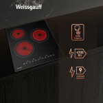 Встраиваемая электрическая варочная панель Weissgauff HVF 431 B