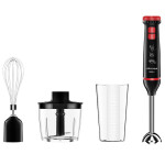 Блендер погружной Аксинья КС-307В черный/красный