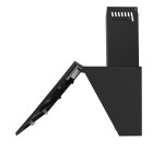 Каминная вытяжка Maunfeld Bridge 50 черный/черное стекло