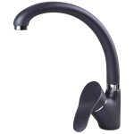 Смеситель для мойки Zigmund & Shtain ZS 0300 черный базальт