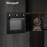 Встраиваемый электрический духовой шкаф Weissgauff EOV 206 SB