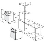 Встраиваемый электрический духовой шкаф Darina 1V5 BDE112 707 B