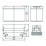 Батарея Powerman CA-12500