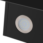 Каминная вытяжка Maunfeld Manchester Light 90 черное стекло