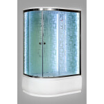 Душевая кабина Deto EM4511RLED+GM