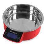 Весы кухонные Marta MT-1647 красный рубин