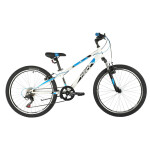 Велосипед Novatrack 24SH6SV.EXTREME.11WT21 белый