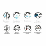 Утюг Vitesse VS-6011 Черный