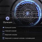 Встраиваемый электрический духовой шкаф Zigmund & Shtain E 147 W