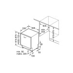 Встраиваемая посудомоечная машина Bosch SMV25AX00E
