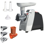 Мясорубка Аксион М61.03 черный/серебристый