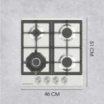 Встраиваемая газовая варочная панель Zigmund & Shtain G 15.4 S