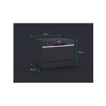 Посудомоечная машина Delonghi DDW07T Crisolita