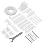 Встраиваемый холодильник Maunfeld MBF193NFW